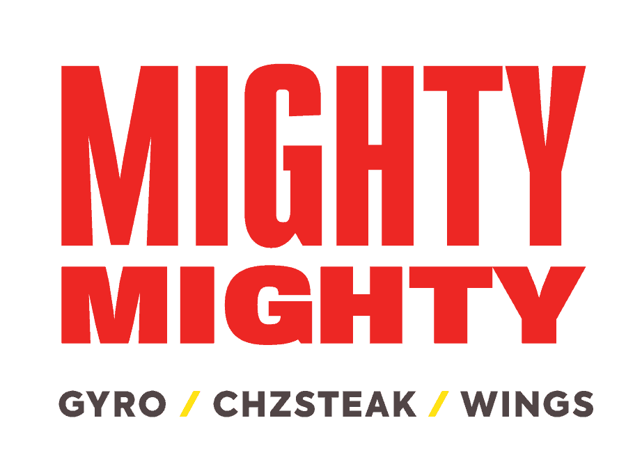 Logo design for Mighty Mighty restaurant concept