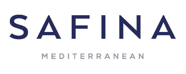 Safina Mediterranean full service restaurant branding logo design