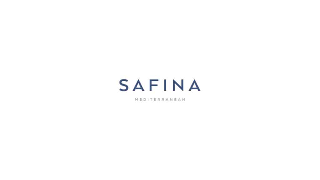 Safina Mediterranean restaurant branding and concept development logo design