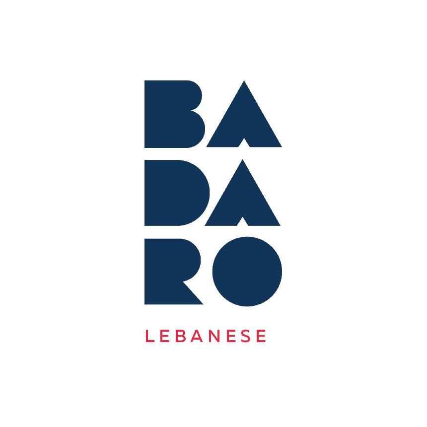 Badaro Mediterranean fast casual restaurant branding and concept development logo design