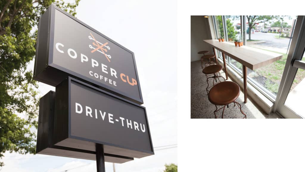 Copper Cup Coffee Company branding & design Vigor