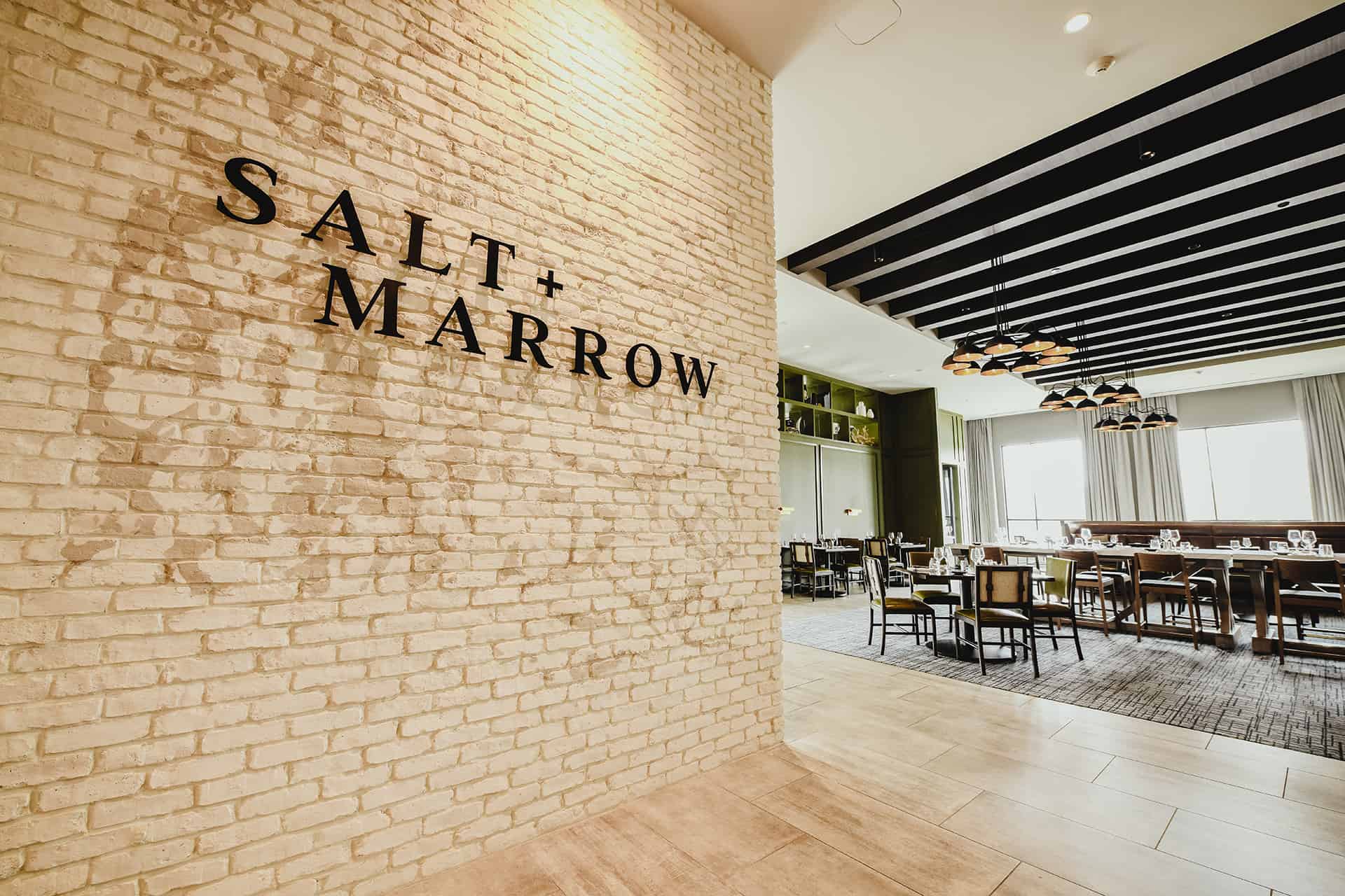 Salt & Marrow restaurant branding and F&B concept development for Crowne Plaza in North Augusta, South Carolina