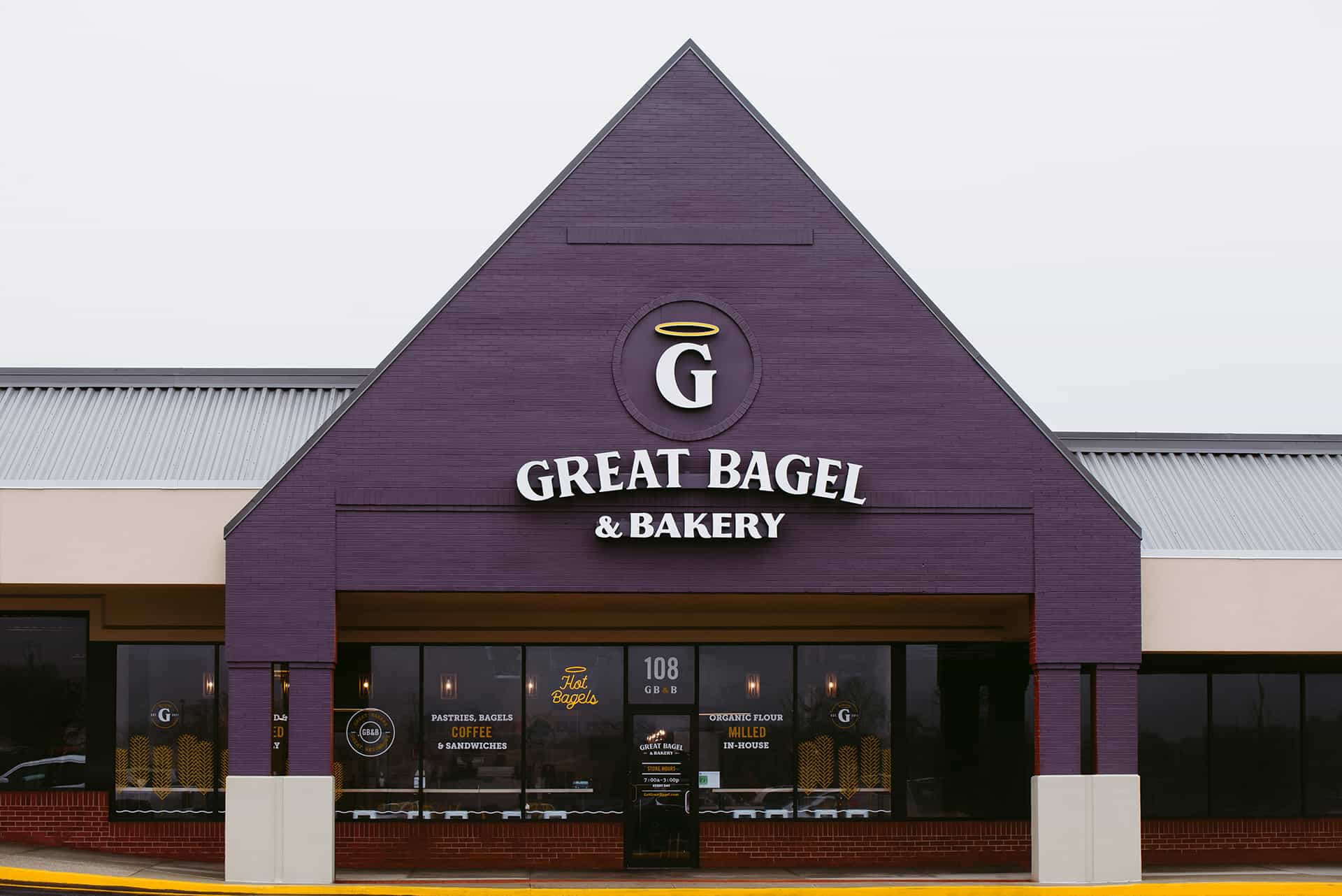 Great Bagel & Bakery restaurant rebranding & design Vigor