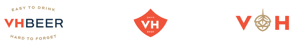 VHBeer branding identity design secondary marks