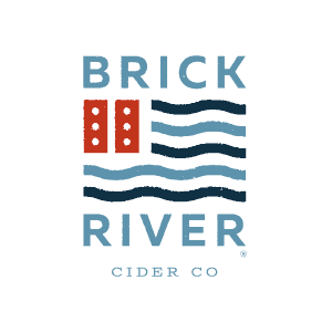 Brick River Cider Co brand identity design