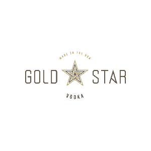 Goldstar Vodka brand identity design