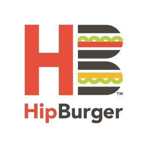 HipBurger fast casual restaurant brand identity design