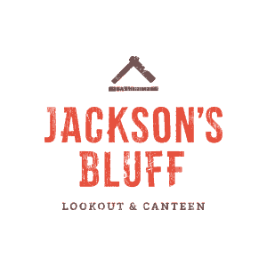 Jackson's Bluff hotel food and beverage bar brand identity design