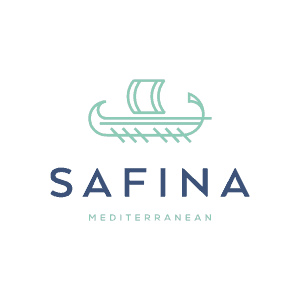 Safina full service restaurant brand identity design