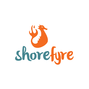 Shorefyre restaurant brand identity design