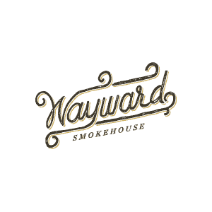 Wayward smokehouse restaurant brand identity design