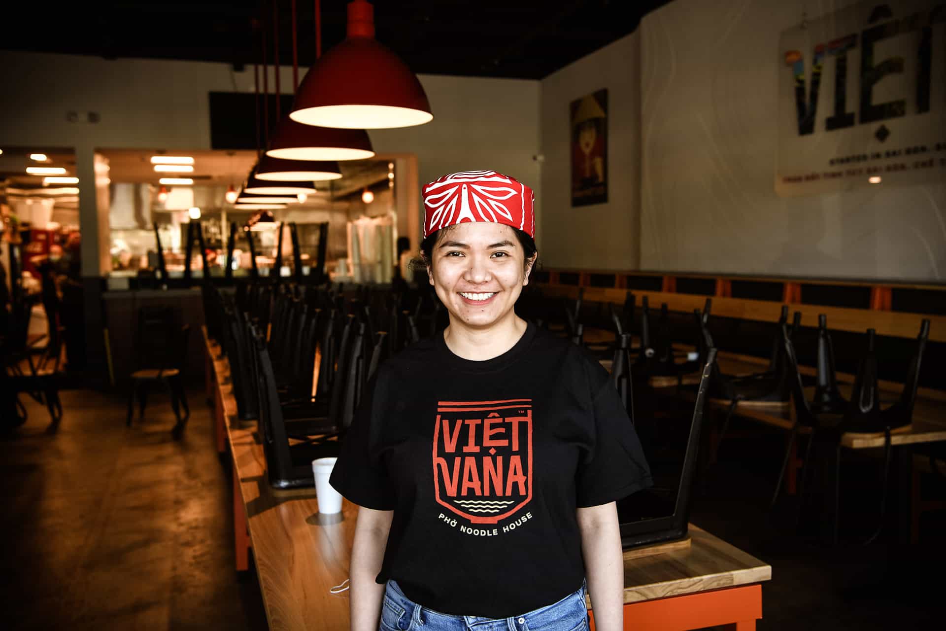 Vietvana - Vietnamese full service restaurant branding - uniform design