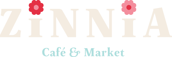 Zinnia bakery and cafe branding