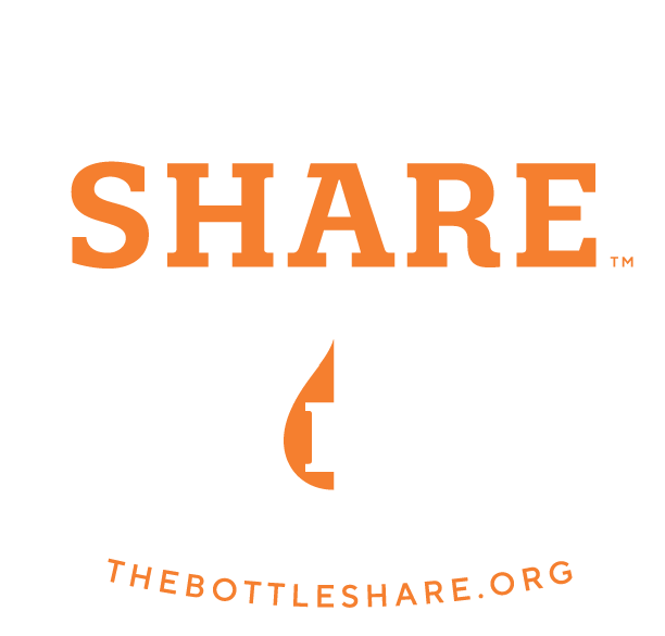 BottleShare craft beer nonprofit branding logo design