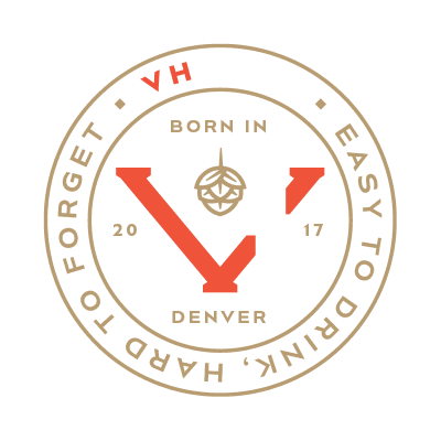 vhbeer-logo-seal VHBeer - craft beer branding logo design