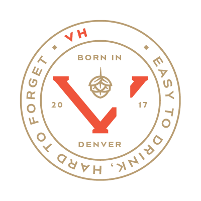 VHBeer - craft beer branding logo design